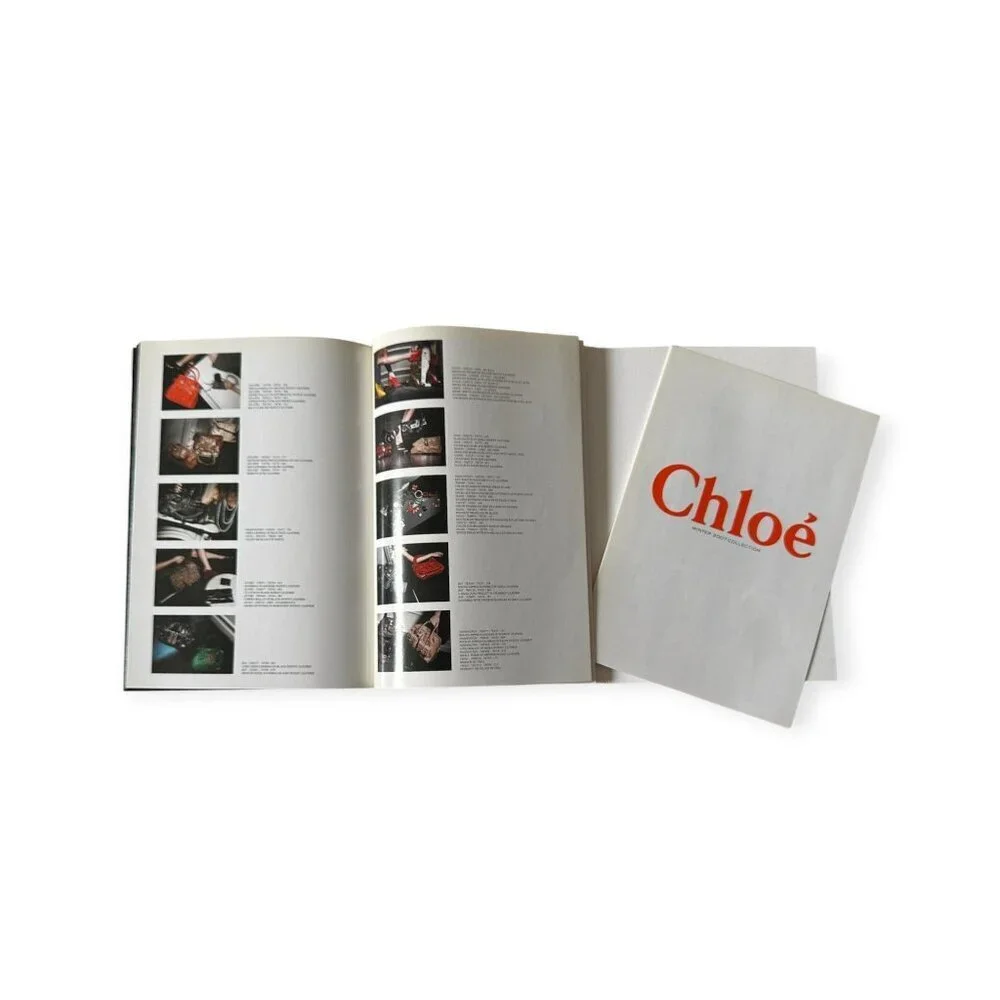 Rare Chloé Winter 2007 Accessories Catalog + Fall 2007 Runway Sheet